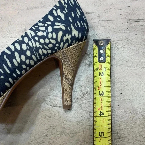 Sam & Libby heels, size 7.  Leopard print. - Picture 5 of 5